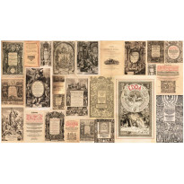 Kuvatapetti Vintage Books, XXL, 500x280cm, vanhanajan ruskea