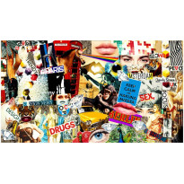 Kuvatapetti Artgeist Scraps of Modernity, 500x280cm