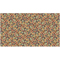 Kuvatapetti Artgeist Rainbow Mosaic, 500x280cm, ruskea