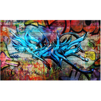 Kuvatapetti Artgeist Art crime, 270x450cm, monivärinen