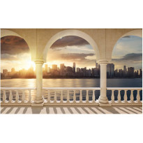 Maisematapetti Artgeist Dream about New York, 270x450cm