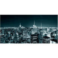 Kuvatapetti Artgeist New York Cityn yöelämää, 550x270cm