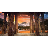 Maisematapetti Artgeist Trail of Rocky Temples, 550x270cm