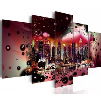 Canvas-taulu Artgeist The colours of New York, 50x100cm
