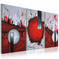 Canvas-taulu Artgeist Tulipalo, 60x120cm