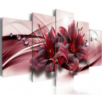 Canvas-taulu Artgeist Pink Lily, eri kokoja