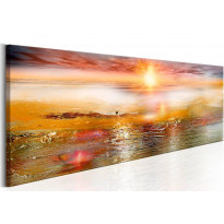 Canvas-taulu Artgeist Orange Sea, eri kokoja