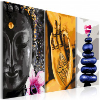 Canvas-taulu Artgeist Oriental Triptych, 3-osainen, 60x120cm