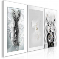Canvas-taulu Artgeist Beauty of Nature, 3-osainen, 60x120cm
