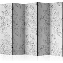 Sermi Artgeist White ornament: roses II, 225x172cm
