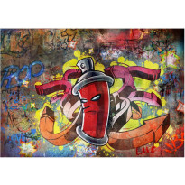 Kuvatapetti Artgeist Graffiti monster, eri kokoja