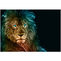 Kuvatapetti Artgeist Abstract lion, eri kokoja