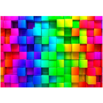 Kuvatapetti Artgeist Colourful Cubes, eri kokoja