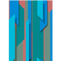 Tapetti Artgeist Blue lagoon, 50x1000cm