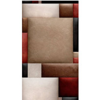 Tapetti Artgeist Leather puzzle, 50x1000cm