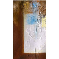 Tapetti Artgeist Abstract: Winter Landscape , 50x1000cm