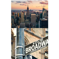 Tapetti Artgeist Streets of New York, 50x1000cm