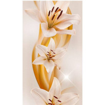 Tapetti Artgeist Flower Plaits, 50x1000cm