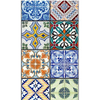 Tapetti Artgeist Colorful Mosaic, 50x1000cm