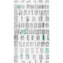 Tapetti Artgeist Ciudades del mundo, 50x1000cm