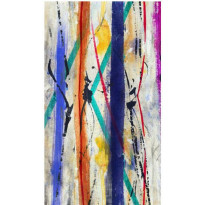 Tapetti Artgeist Colorful Splash, 50x1000cm