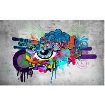 Sisustustarra Artgeist Graffiti eye, eri kokoja