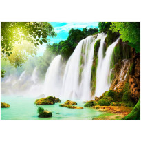 Sisustustarra Artgeist The beauty of nature: Waterfall, eri kokoja