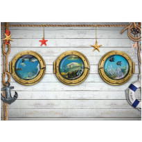 Sisustustarra Artgeist Tree portholes, eri kokoja