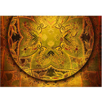 Sisustustarra Artgeist Mandala: Golden Poem, eri kokoja