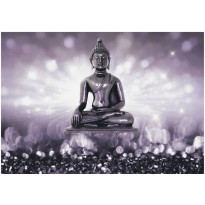 Sisustustarra Artgeist Amethyst Buddha, eri kokoja