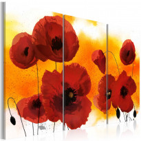 Canvas-taulu Artgeist Sunny afternoon and poppies, eri kokoja