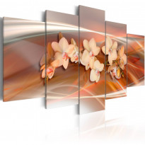 Canvas-taulu Artgeist An orchid in grey shades, eri kokoja