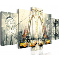 Canvas-taulu Artgeist American metropolis, eri kokoja