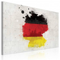 Canvas-taulu Artgeist Saksan kartta, eri kokoja