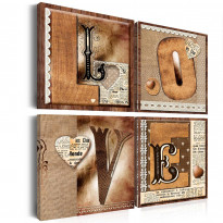 Canvas-taulu Artgeist Book of Love, eri kokoja