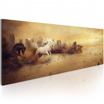 Canvas-taulu Artgeist City of stallions, eri kokoja