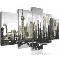 Canvas-taulu Artgeist Shanghai - China&#039;s largest city, eri kokoja