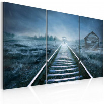 Canvas-taulu Artgeist A journey in the fog, eri kokoja