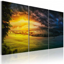 Canvas-taulu Artgeist Land of the Rising Sun, eri kokoja