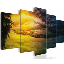 Canvas-taulu Artgeist Yön ja päivän välillä, eri kokoja