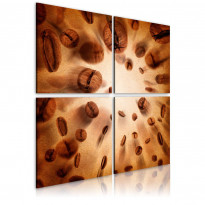Canvas-taulu Artgeist Energetic coffee, eri kokoja