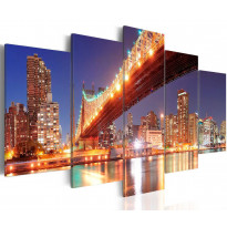 Canvas-taulu Artgeist Golden reflections - NYC, eri kokoja