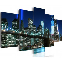 Canvas-taulu Artgeist Blue NYC, eri kokoja