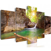 Canvas-taulu Artgeist A crystal clean lake, eri kokoja