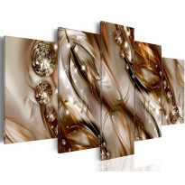 Canvas-taulu Artgeist Brown tide, eri kokoja