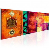 Canvas-taulu Artgeist Orange Abstraction, eri kokoja