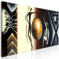Canvas-taulu Artgeist Conversation, 1-osainen, kapea, eri kokoja