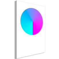 Canvas-taulu Artgeist Neon Gradient, 1-osainen, pystysuuntainen, eri kokoja