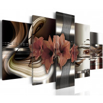 Canvas-taulu Artgeist Abstraction and Amaryllis, eri kokoja