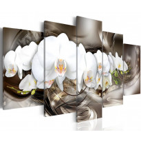 Canvas-taulu Artgeist Brown Mirage Orchids, eri kokoja